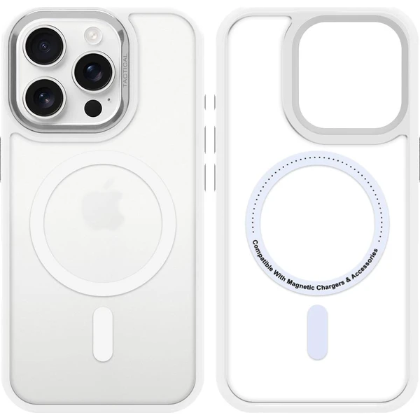 Tactical MagForce Hyperstealth 3.0 Kryt pre Apple iPhone 16 Pro Snow White - Puzdra - Obrázok 4c7c0a2d00c94c31aef056075a8672a9
