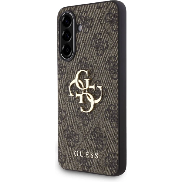Guess PU 4G Metal Logo kryt Samsung Galaxy A56 hnedý - Puzdra - Hlavný obrázok