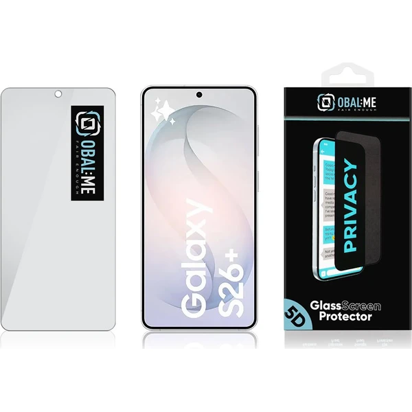 OBAL:ME Privacy 5D tvrdené sklo Samsung Galaxy S26+ čierne - Ochranné fólie a sklo - Obrázok 4c92a77f62734c998166536dd4031cd2