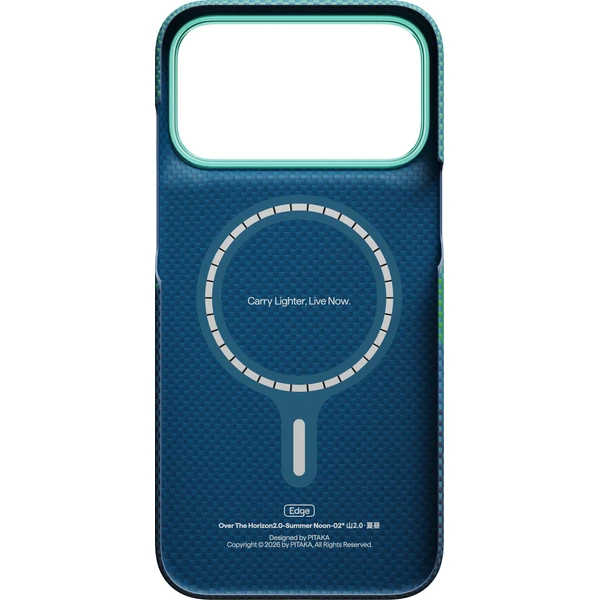 Pitaka Edge Case MagSafe kryt iPhone 18 Pro Max Summer Noon - Puzdra - Obrázok 4c9e64bcbccb4cc680dcba6d02be0bc4