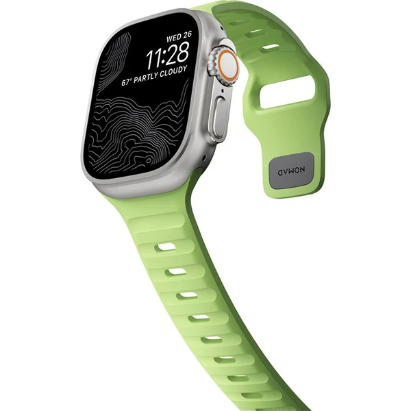 Nomad Sport Strap M/L remienok pre Apple Watch Ultra 49/45/44/42mm Glow 2.0 - Remienky - Obrázok 4ca46a288533449c9a847b283a68bb24