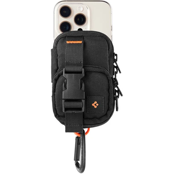Spigen Portable Organizer Pouch SnapZip MagSafe organizér čierny - Organizéry - Obrázok 4cb09e26dcb04d228c480352d8285565