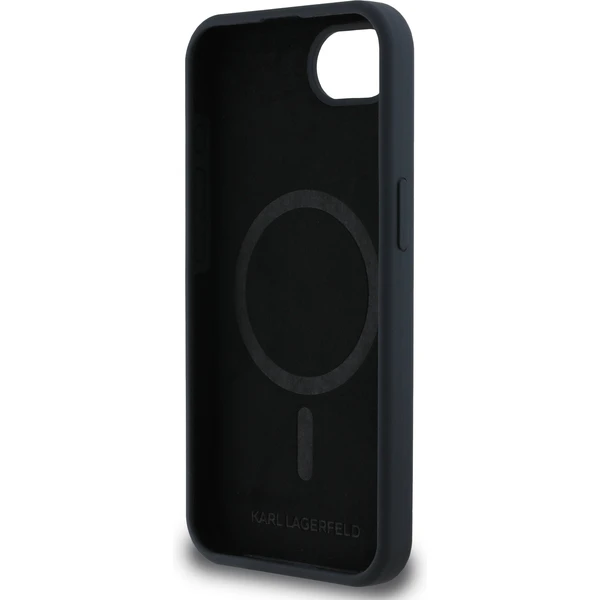 Karl Lagerfeld Liquid Silicone K&CH Heads MagSafe kryt iPhone 17e/16e čierny - Puzdra - Obrázok 4cb0f5d0b0394c61b28f1a914b68ef49