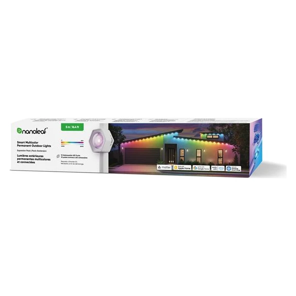 Nanoleaf 1D Permanent Outdoor Lights rozširujúca sada 5M - Inteligentné osvetlenie - Obrázok 4cbca5fa85f54fe289a623ef4d13af70