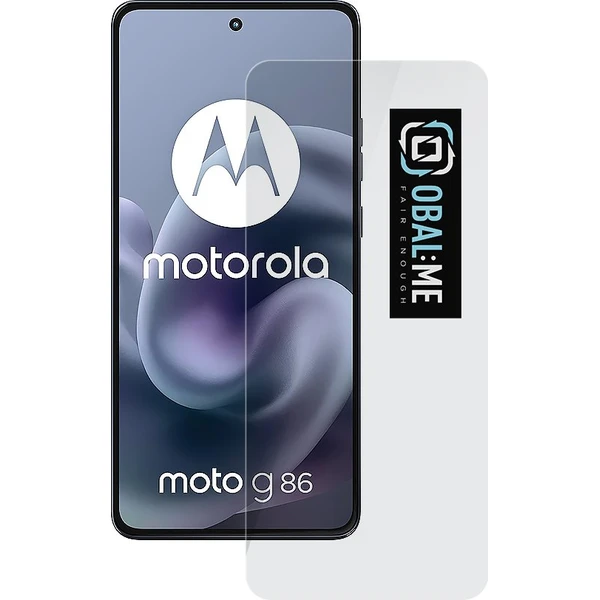 OBAL:ME 2.5D Tvrdené Sklo pre Motorola G86/G86 Power číre - Ochranné fólie a sklo - Hlavný obrázok