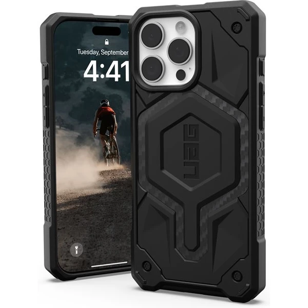 UAG Monarch Pro Magsafe Carbon Fiber kryt iPhone 16 Pro Max - Puzdra - Hlavný obrázok