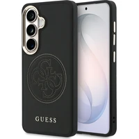 Guess PU Perforated 4G Logo Magnetic kryt Samsung Galaxy S26 čierny - Puzdra