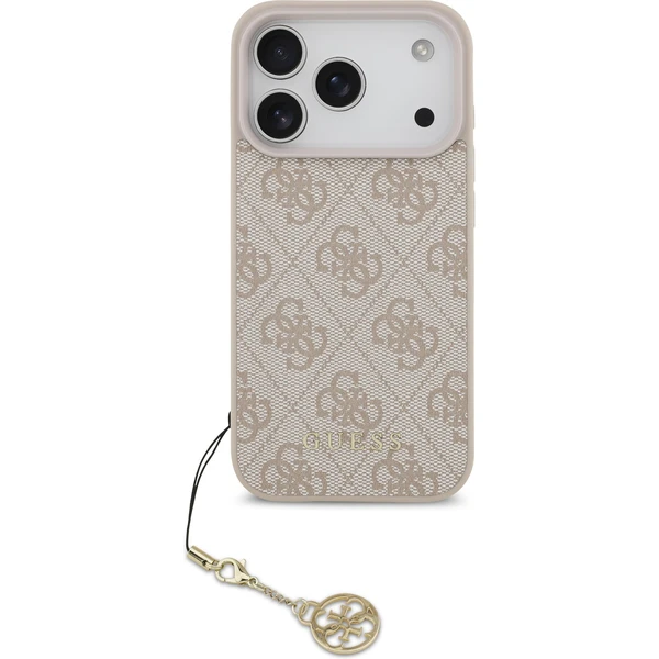 Guess 4G Charm kryt iPhone 17 Pro ružový - Puzdra - Obrázok 4cffb6c56bff4a3086bfe397e83c51b3