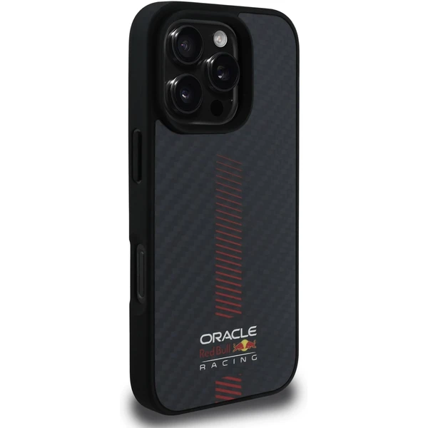 Oracle Red Bull Racing Carbon Powerbar MagSafe kryt iPhone 16 Pro Max čierny - Puzdra - Obrázok 4d1f944e3d194cddae37c01cda43ff74