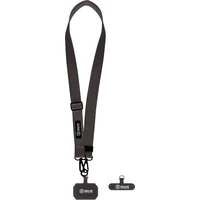 OBAL:ME NeckTag Ribbon popruh na telefón čierny - Popruhy a crossbody
