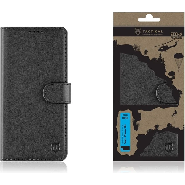 Tactical Field Notes puzdro Apple iPhone 17e/16e čierne - Puzdra - Obrázok 4d4f83fe55d640069ef459219e6250fa
