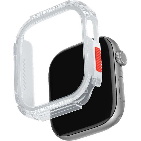 SKINARMA Atóm kryt Apple Watch 46mm biely - Puzdra - Hlavný obrázok