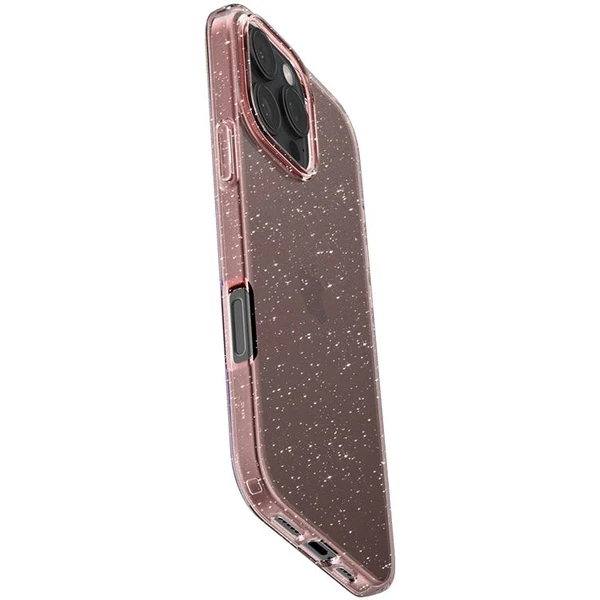 Spigen Liquid Crystal Glitter kryt iPhone 16 Pro Rose Quartz - Puzdra - Obrázok 4d76bb79e5ba451c83b9d8324ae48b75