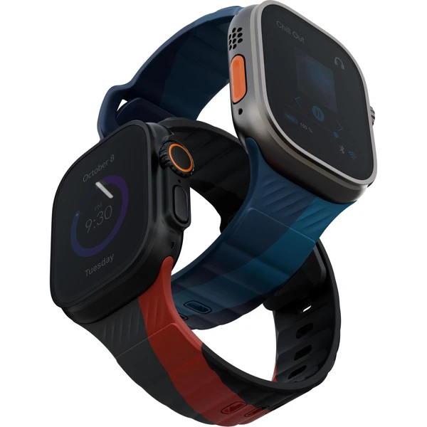 UNIQ Stride DE FKM remienok pre Apple Watch 49/46/45/44mm sivý/červený - Remienky - Obrázok 4da0c8b2e1f348edad0dd5138bb00486