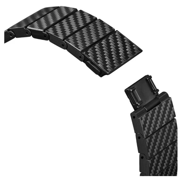 Pitaka Carbon Fiber Strap remienok Samsung Galaxy Watch Ultra čierny - Remienky - Obrázok 4dbaf2d5bcb548069756dd1b1bed91b9