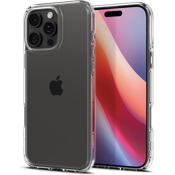 E-shop Spigen Crystal Hybrid kryt iPhone 16 Pro crystal clear