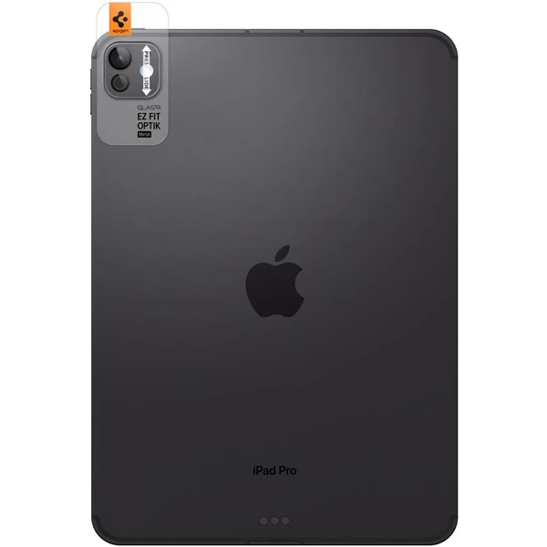 Spigen Glass TR EZ Fit Optik Metal sklo na fotoaparát iPad Pro 13" 2025/ iPad Pro 11" 2025 čierne - Ochranné fólie a sklo - Obrázok 4dd29c54ea3d4e28a8e400c91ca74f30