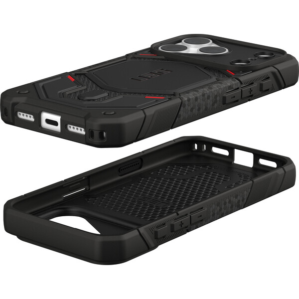 UAG Monarch Pro MagSafe, kevlar black - iPhone 2026 Pro/17 Pro - Puzdra - Obrázok 4de05da9b37a46d8a6037621e585ed0c