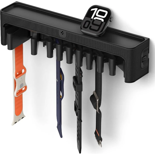 Spigen Apple Watch Band Organizer na remienky (S341) čierny - Organizéry - Hlavný obrázok