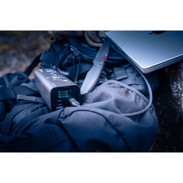 Tactical Squad Head Quarters powerbanka (1xUSB-A, 2xUSB-C) 65W 27000mAh šedá - Powerbanky - Obrázok 4e34497a9d074c0f8907e1081e893b84