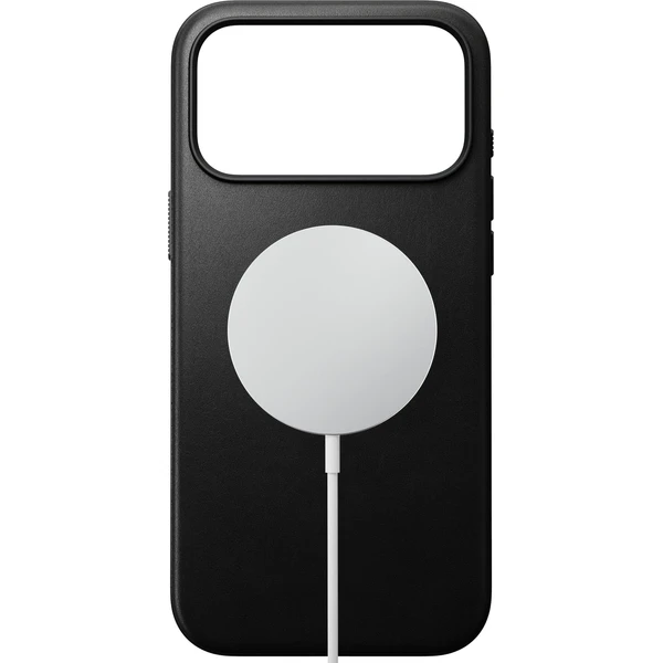 Nomad Modern Leather MagSafe kožený kryt iPhone 18 Pro Max Black - Puzdra - Obrázok 4e3dfbd4682245ca9eedeffe2e0861aa