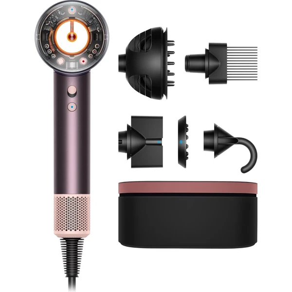 Dyson Supersonic Nural HD16 sušič vlasov, 1600 W, difuzér, 4 teploty, 3 rýchlosti, Jasper/Plum - Fény na vlasy - Hlavný obrázok