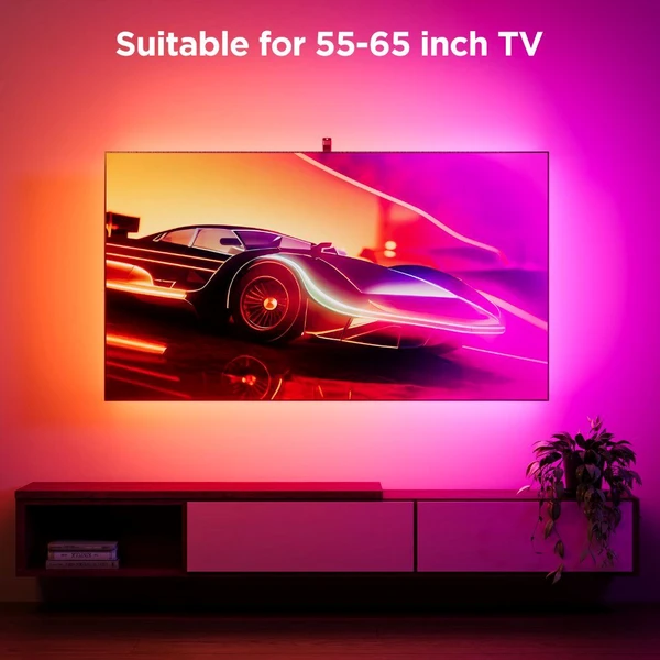 Govee Backlight 3S Netflix TV 55-65 SMART LED podsvietenie RGBICW - Inteligentné osvetlenie - Obrázok 4e4aaada757f4bd5b20bfcc6af3f01ef