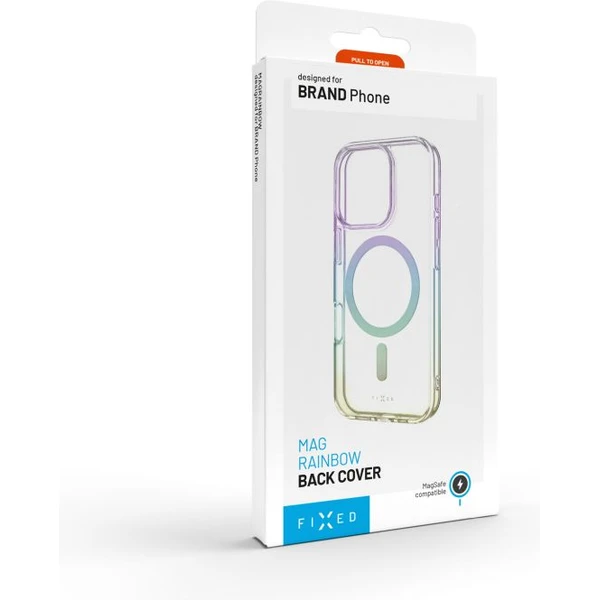 FIXED MagRainbow kryt s MagSafe Apple iPhone 16 dúhový - Puzdra - Obrázok 4e9872176cb4421787a078cd01cd990f