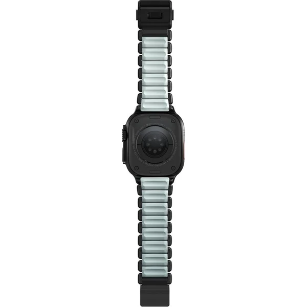 Nomad Stratos Band FKM remienok Apple Watch 45/46/49mm Black Titanium/Icy Blue - Remienky - Obrázok 4eb882a71687475c9ad1676a8b4b93ad