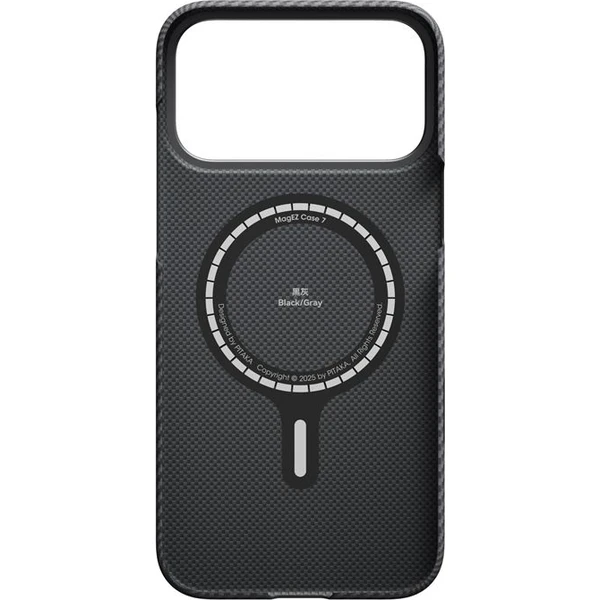 Pitaka Ultra-Slim Case MagSafe kryt iPhone 17 Pro Black/Grey - Puzdra - Obrázok 4ebded6848ca42e884b919aae8339960