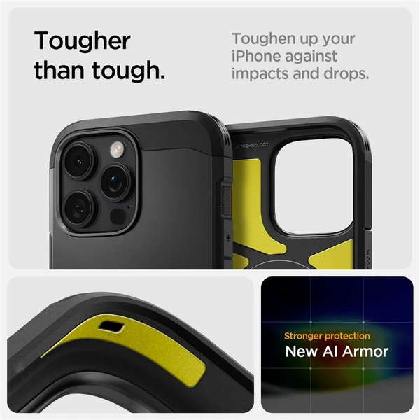 Spigen Tough Armor MagSafe kryt iPhone 16 Pro black - Puzdra - Obrázok 4ec9f94cc6094c04bfa629db29ca6976