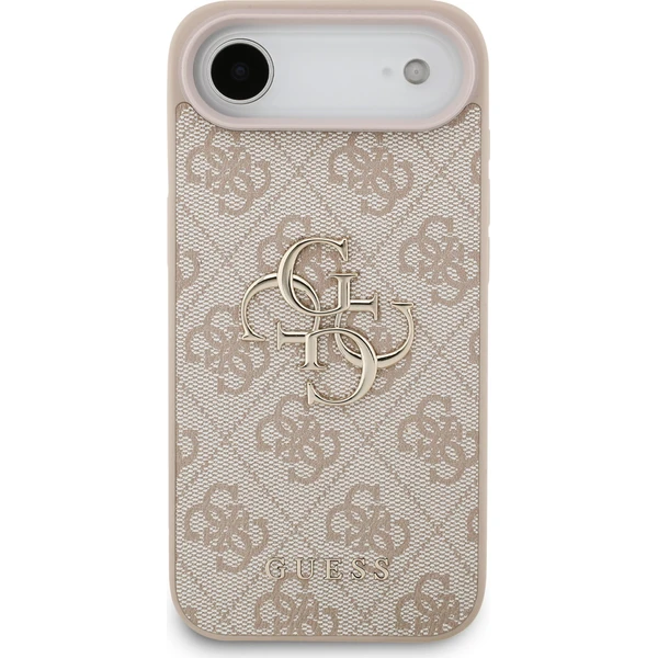 Guess PU 4G Metal Logo kryt iPhone Air ružový - Puzdra - Obrázok 4ec9fcf441bf4e879b66518e5b486a96