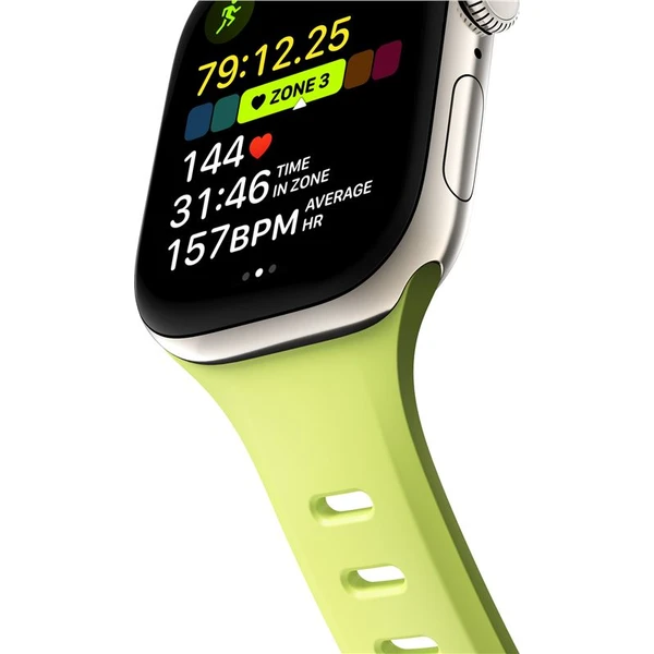 Nomad Tempo Band FKM remienok Apple Watch 41mm/42mm lime - Remienky - Obrázok 4ee8219818bc40cea452fd831e31a593