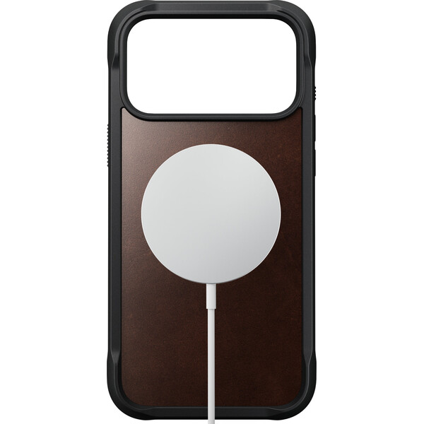 Nomad Rugged Leather (Horween) MagSafe kožený kryt iPhone 18 Pro Max Rustic Brown - Puzdra - Obrázok 4eebaa95353844628887a2af91651dda