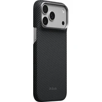 Pitaka Edge Case MagSafe kryt iPhone 18 Pro Max Black/Grey Twill - Puzdra