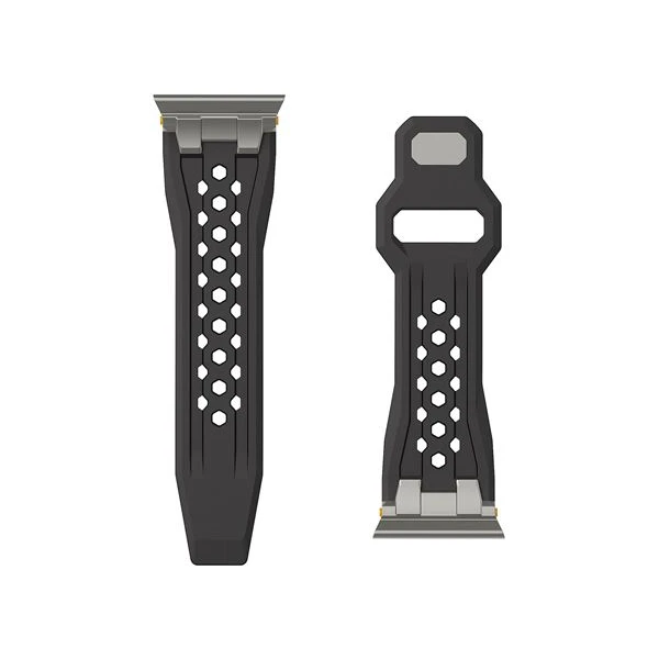 UAG Monarch Strap remienok Apple Watch 49/46/45/44/42mm čierny/titán - Remienky - Obrázok 4f1fb2abd9db4775bd1f817b2d96eb0c