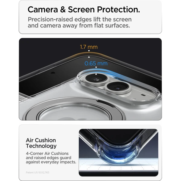 Spigen Ultra Hybrid Pro S MagSafe kryt iPhone 18 Fold clear white - Puzdra - Obrázok 4f2754ff8324470c8df888c75b3d1e60