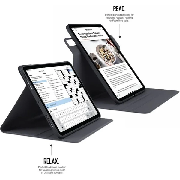 Pipetto Origami No5 Rotating Folio púzdro iPad Pro 11" (2025) čierne - Puzdra - Obrázok 4f3faf894d27464faeacce238718e7a0