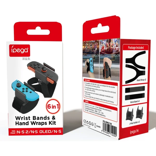 iPega SW2136 Športové pásky pre Nintendo Switch 2 JoyCon čierne - Konzolové príslušenstvo - Obrázok 4f551935440a4d1db1c471d69c0d5519