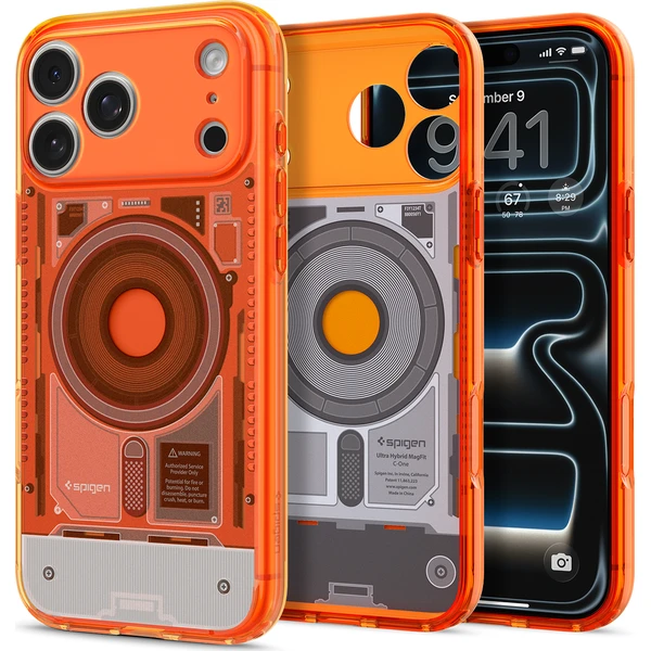 Spigen Ultra Hybrid MagSafe kryt iPhone 18 Pro Max/17 Pro Max c-one tangerine - Puzdra - Obrázok 4f684bb0b07a4b74ab45408a8794d82a