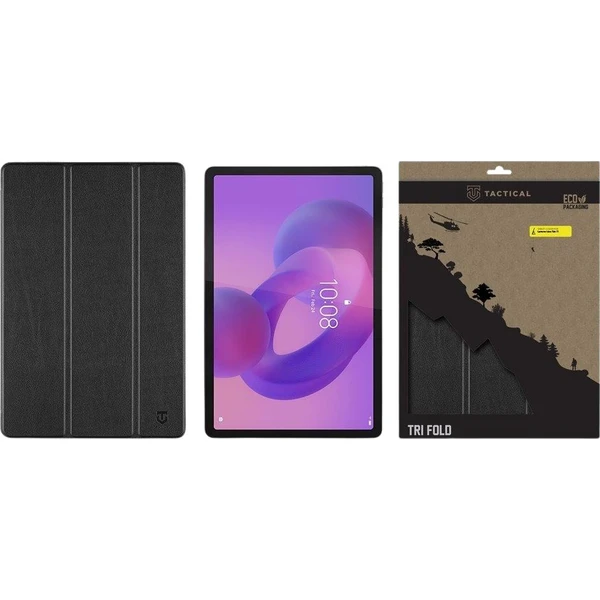 Tactical Book Tri Fold Puzdro pre Lenovo Idea Tab 11 čierne - Puzdra - Obrázok 4f76dfe9dc7a4e23b0b9bdfa77645eec