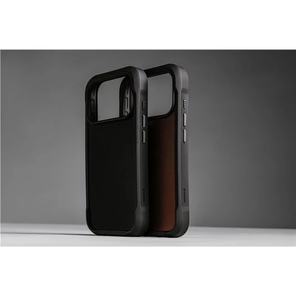 Nomad Rugged Leather Case (Horween) MagSafe kožený kryt iPhone 17 Pro Max Rustic Brown - Puzdra - Obrázok 4f8e46cc1e674e679073736b16a8e7fa
