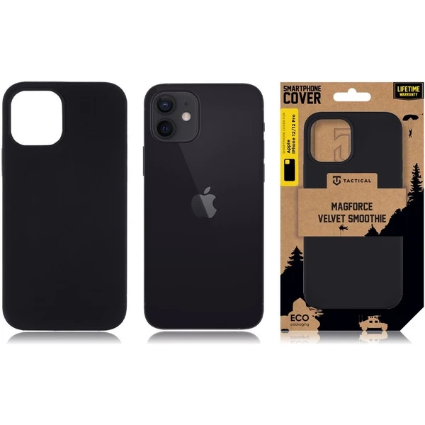 Tactical MagForce Velvet Smoothie Kryt pre Apple iPhone 12/12 Pro Asphalt - Puzdra - Obrázok 4fb1d5e89248435aa42aa1897436a31e