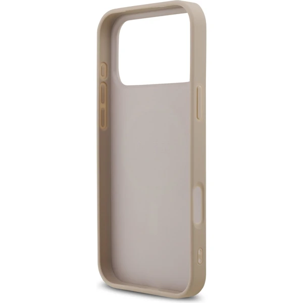 Guess PU Leather 4G Colored Ring MagSafe Zadný Kryt pre iPhone 17 Pro Max ružový - Puzdra - Obrázok 4fb5091e920a4b8ba0e025134eccaa00