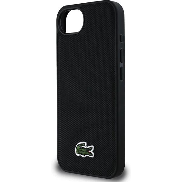 Lacoste Iconic Petit Pique Woven Logo MagSafe kryt iPhone 17e/16e čierny - Puzdra - Obrázok 4fca282ddd2740e187353817fb81b0fd