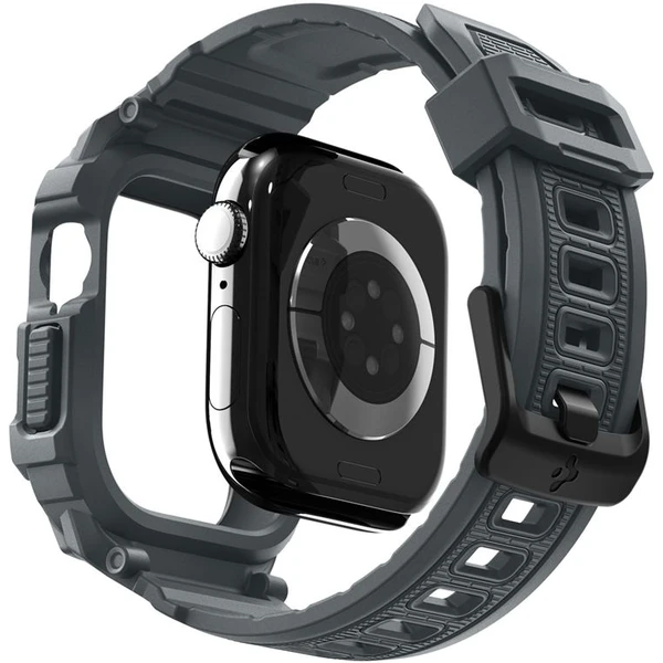 Spigen Rugged Armor Pro 2 puzdro Apple Watch 11 (46mm) dark gray - Puzdra - Obrázok 4fcaf8f150fa4068b12cea03d927b8ff