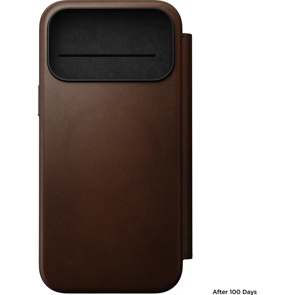 Nomad Modern Leather Folio MagSafe kožené puzdro iPhone 18 Pro Max Brown - Puzdra - Obrázok 4fd23fd52182453d8af008450cf6e40c