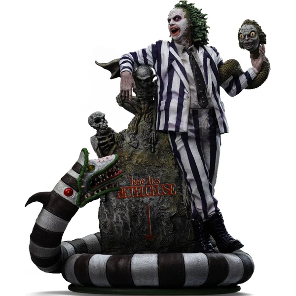 Soška Iron Studios Art Scale 1/10 Beetlejuice - Beetlejuice 21 cm - Sochy a sošky - Hlavný obrázok