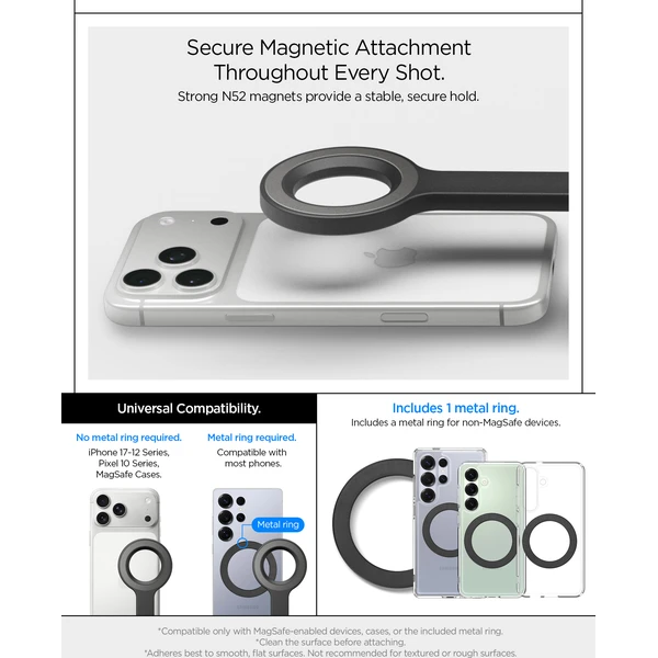 Spigen MagSafe statív na selfie čierny - Držiaky - Obrázok 5034b4159acf4283b1bdf96dc0ed5e0f