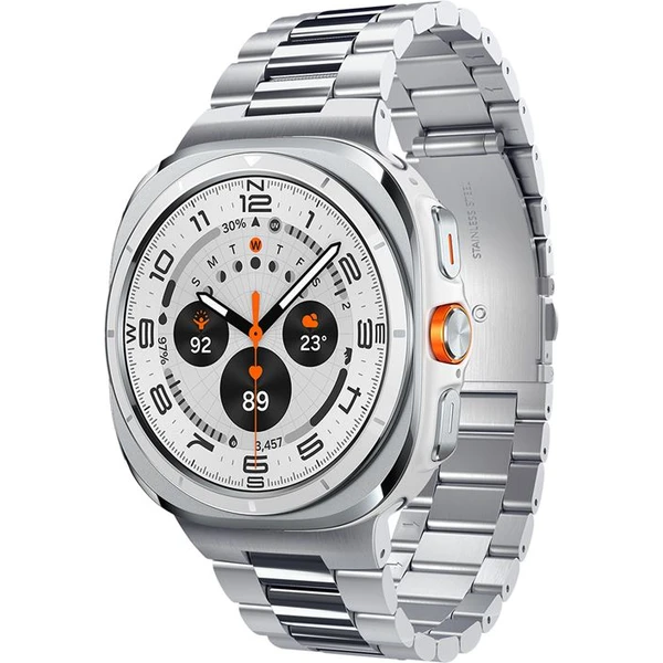 Spigen Modern Fit 316L remienok Samsung Galaxy Watch Ultra strieborný - Remienky - Obrázok 5046689e42a04a1b9c8a1f5a6a18ea42